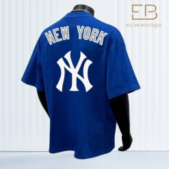 Áo phông xanh MLB NewYork