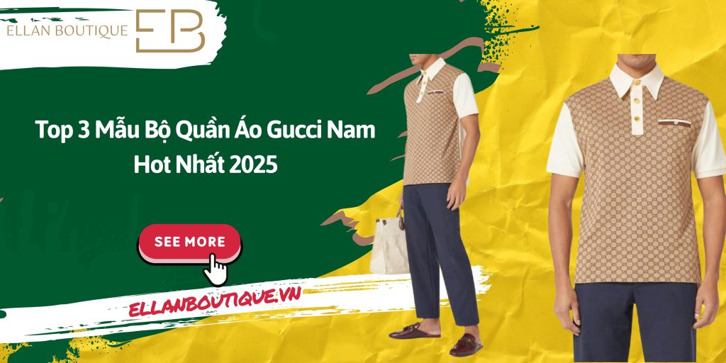 bộ quần áo gucci nam