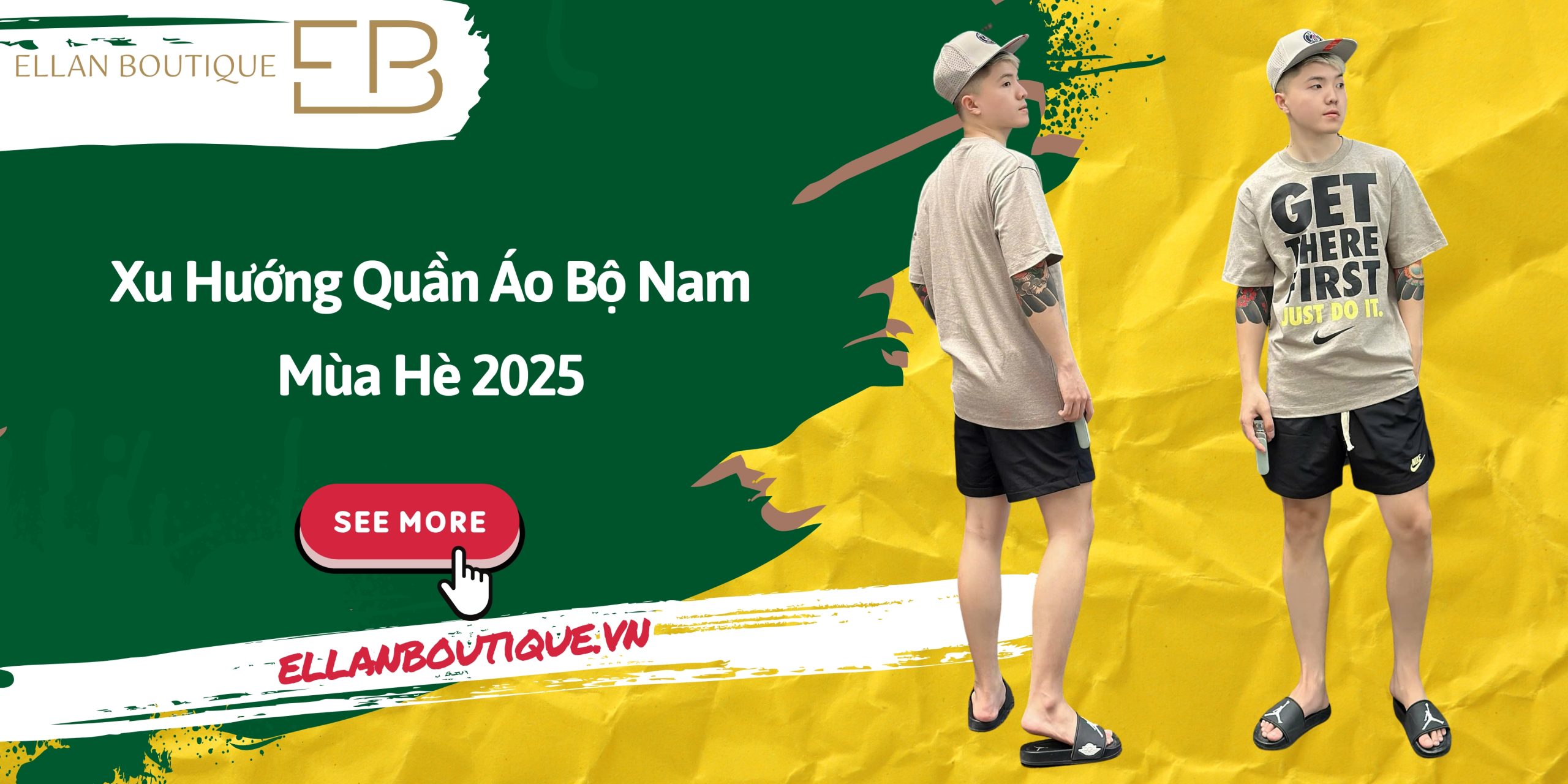 quần áo bộ nam mùa hè​