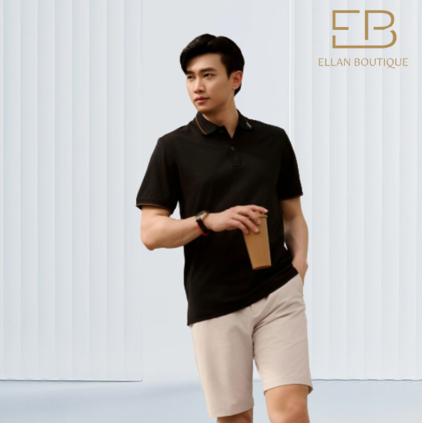 Quần short nam ngắn + áo polo