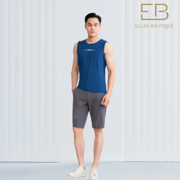 Quần short nam ngắn + áo tank top (ba lỗ)